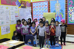 photo of grade 1A class